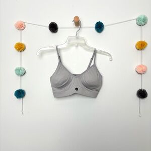 WHOOP Light Gray Adjustable Bra Bralette